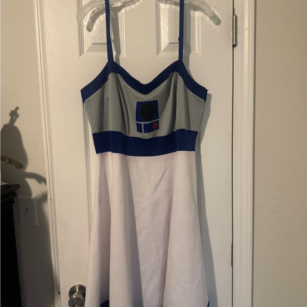 Torrid Blue and White R2-D2 Dress